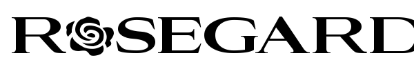 Rosegarden font