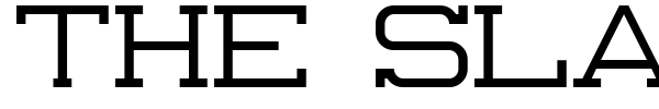 The Slabbers font