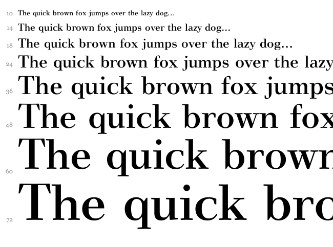 Vinegar font waterfall