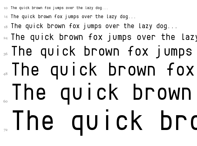 Crystal Font font waterfall