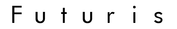 Futurist fixed-width font