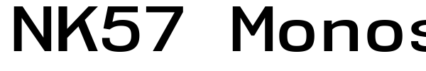 NK57 Monospace font