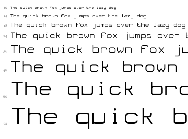 Oloron font waterfall
