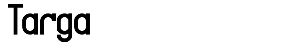 Targa font