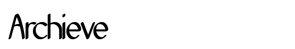 Archieve font