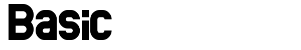 Basic font