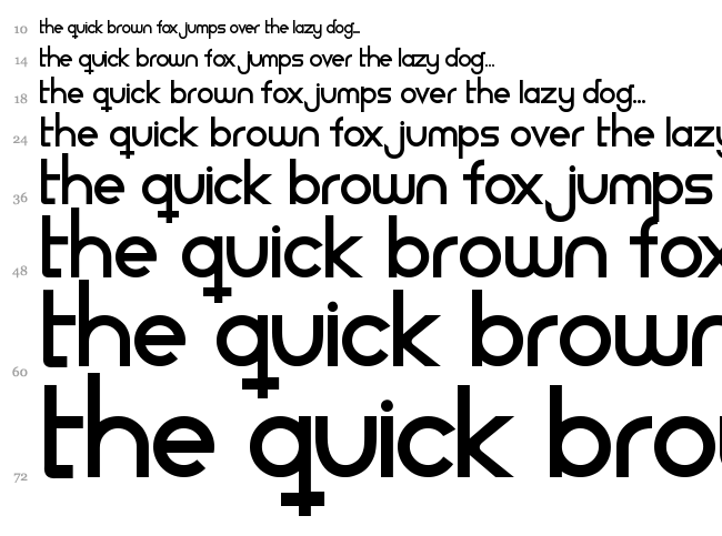 BDP Birgula font waterfall