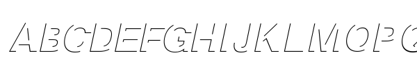Block Shadow font preview