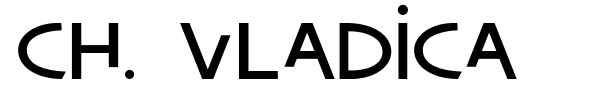 Ch. Vladica font
