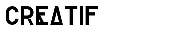 Creatif font