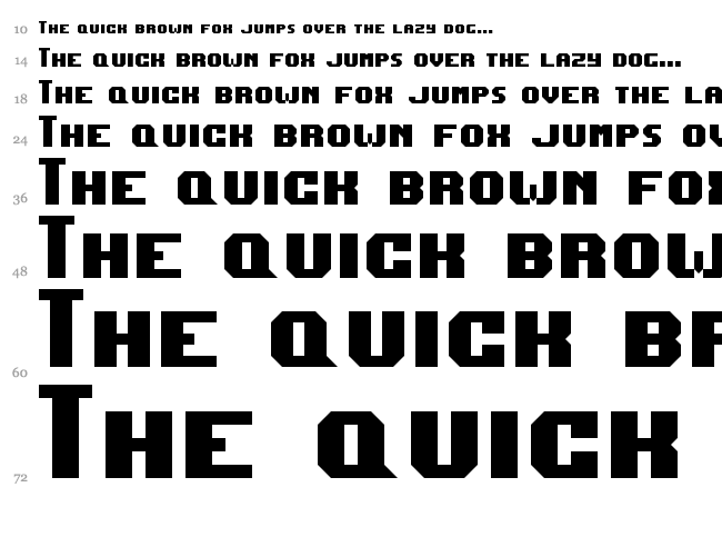 Dark Jubilee font waterfall
