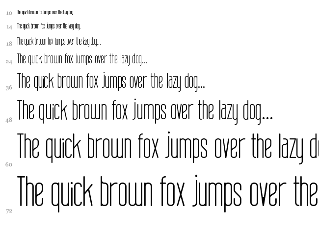 Defatted Milk font waterfall