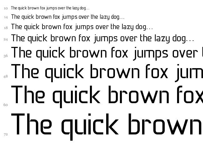 Dernier font waterfall