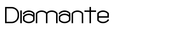 Diamante font