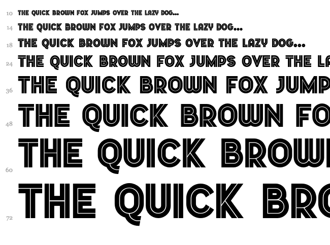 Dopest font waterfall