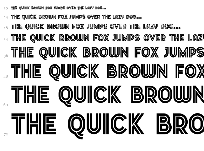 Dopest font waterfall