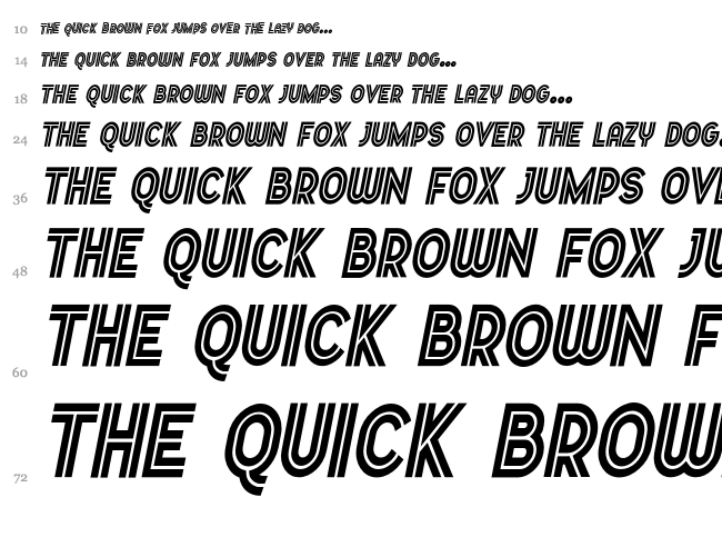 Dopest font waterfall