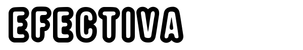 Efectiva font