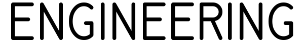 Engineering Plot font