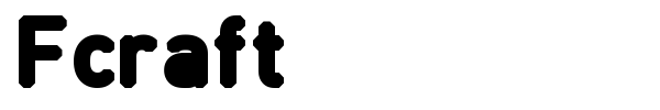 Fcraft font