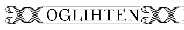 FoglihtenFr font