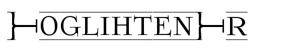 FoglihtenFr font preview
