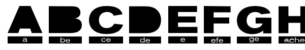 Fonetica font preview