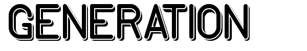 Generation font