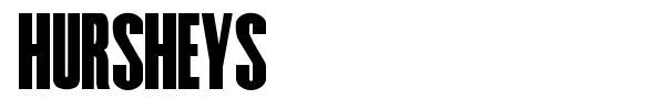 Hursheys font