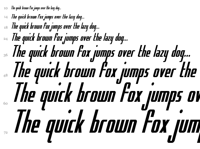 Hydro Squad font waterfall