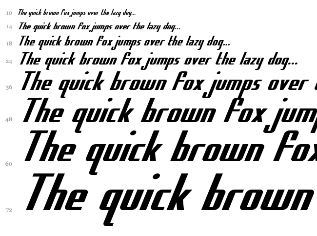 Hydro Squad font waterfall