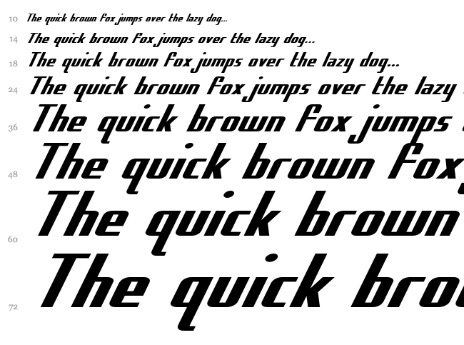 Hydro Squad font waterfall