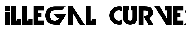 Illegal Curves font