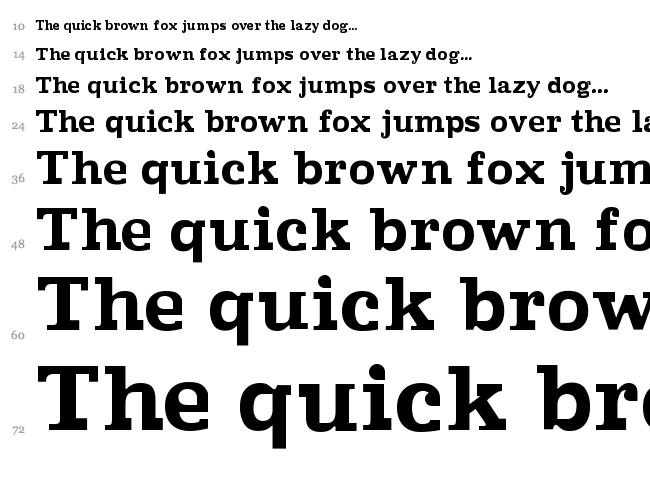 Improvisation font waterfall