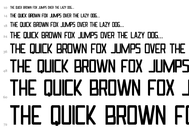 Ingrata font waterfall