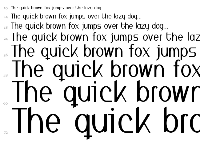Inspyratta font waterfall