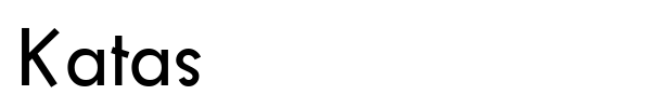 Katas font
