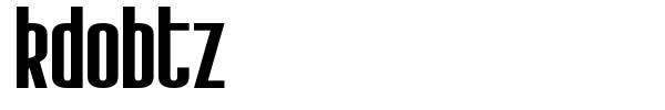 KdoBtz font