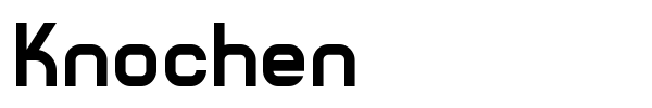 Knochen font