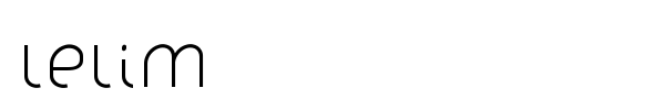 Lelim font