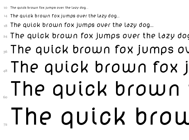 Lelim Pro font waterfall
