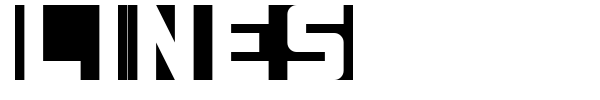 Lines font