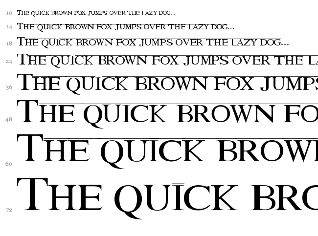 Lion King font waterfall
