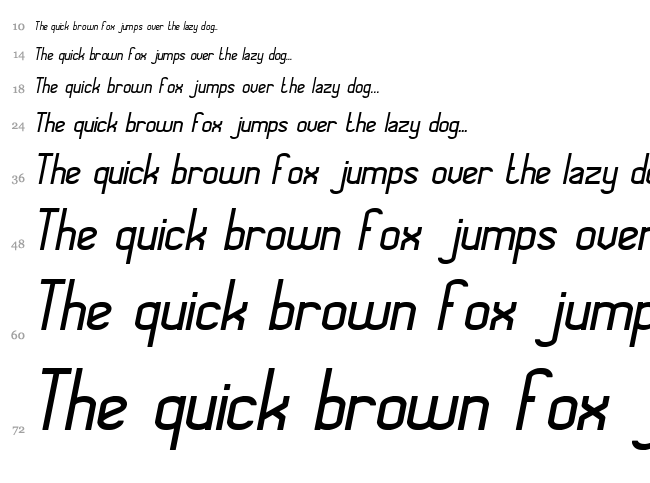 Megapolitan Jakarta font waterfall