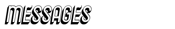 Messages font preview