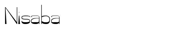 Nisaba font