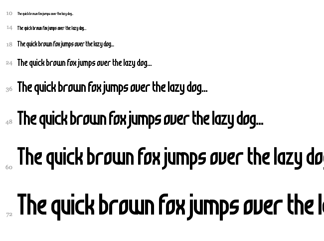 Not Sure If Weird Or Just Regular font waterfall