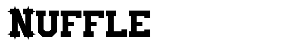 Nuffle font