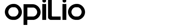 Opilio font preview