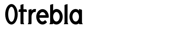 Otrebla font preview
